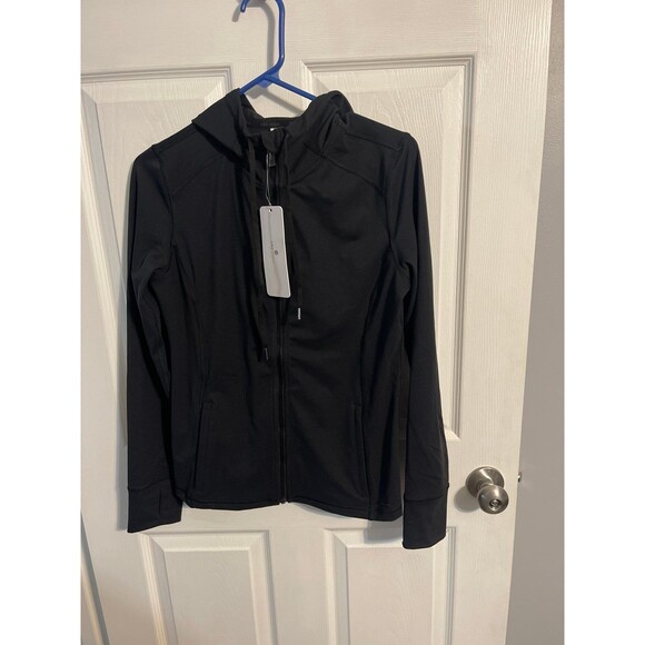 CRZ YOGA Brushed Full Zip Hoodie Jacket Size M New With Tags - Picture 5 of 8